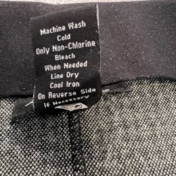 Attyre Women's Houndstooth Skirt 6 Black White - Picture 7 of 12